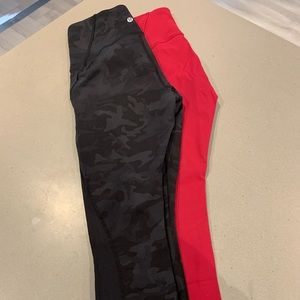 Lululemon Train Times Crop - LOT OF 2!!